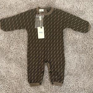 Fendi FF Motif Romper